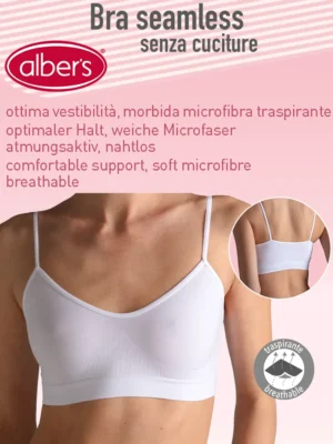 DAMEN BRASSIERE SEAMLESS MICROFASER