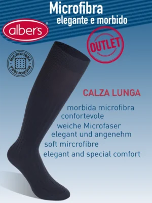 5 PAAR LANGE HERRENSOCKEN MICROFASER