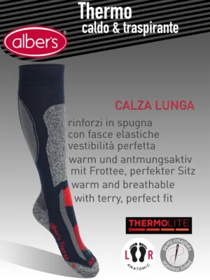 5 PAIA CALZA LUNGA THERMO